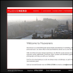 Screen shot of the Nuovonero Ltd website.