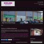 Screen shot of the Midland Shop Fronts website.