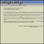 Screen shot of the Webgen Design website.