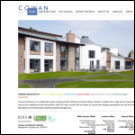 Screen shot of the Cowan Architects Ltd website.