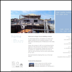 Screen shot of the Roger Eaves Building Ltd website.