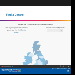 Screen shot of the Kip Mcgrath Education Centre Southall website.