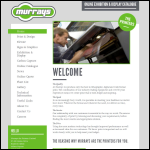 Screen shot of the Murrays the Printers Ltd website.