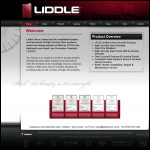 Screen shot of the Liddle Doors website.