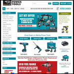 Screen shot of the C B S (Power Tools) Ltd website.
