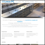 Screen shot of the Linco Pc Ltd website.