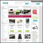 Screen shot of the Nuoe Ltd website.