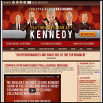 Screen shot of the Mind of Kennedy website.