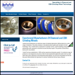 Screen shot of the Castle Diamond Technology Ltd website.