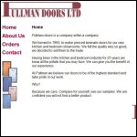Screen shot of the Pullman Doors website.