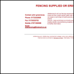 Screen shot of the Stile Fencing & Construction Ltd website.