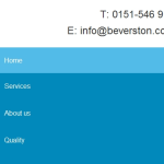 Screen shot of the Beverston Engineering Ltd website.