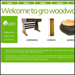 Screen shot of the Gro website.
