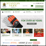 Screen shot of the Stanton Hope Ltd website.
