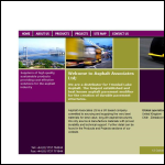 Screen shot of the Asphalt Associates Ltd website.