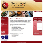 Screen shot of the Globe Local Ltd website.