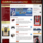 Screen shot of the Goldhill Associates website.