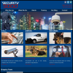 Screen shot of the Security 3000 Ltd website.