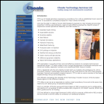 Screen shot of the Choate Technology Services Ltd website.