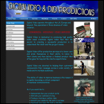Screen shot of the Digital Video Productions website.