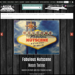Screen shot of the Nutscene Ltd website.