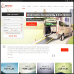 Screen shot of the Mcelmeel Mobility Services Ltd website.