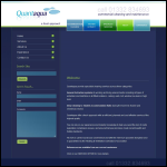 Screen shot of the Quantaqua Ltd website.