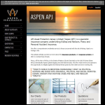 Screen shot of the Apj website.