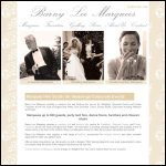 Screen shot of the Barny Lee Marquees website.