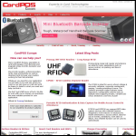 Screen shot of the Cardpos Europe website.