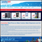 Screen shot of the CoolerAid website.
