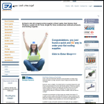Screen shot of the EZ Roof website.
