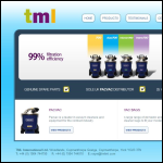 Screen shot of the Tml International Ltd website.