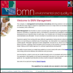 Screen shot of the Bmn Management Ltd website.