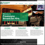 Screen shot of the Presteigne Ltd website.