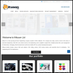Screen shot of the Mituson Ltd website.