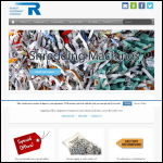 Screen shot of the Rovert Equipment Co Ltd website.