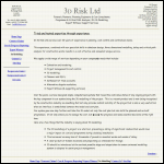 Screen shot of the 3d Risk Ltd website.