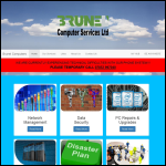 Screen shot of the Brunel Computer Services Ltd website.