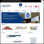 Screen shot of the Soapworks Ltd website.