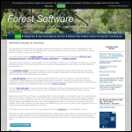Screen shot of the Forest Software Ltd website.