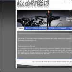 Screen shot of the Nkc Computers Ltd website.