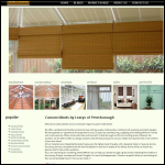Screen shot of the Leary's Blinds website.