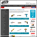 Screen shot of the ATN Ltd website.