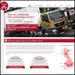 Screen shot of the J W Suckling Transport Ltd website.