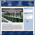 Screen shot of the Disposable Soft Goods Uk plc website.