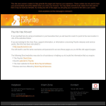 Screen shot of the Rutherford Webb plc website.