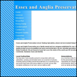 Screen shot of the Essex & Anglia Preservation Ltd website.