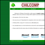 Screen shot of the Chilcomp Ltd website.