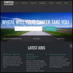Screen shot of the Syntech Recruitment Ltd website.